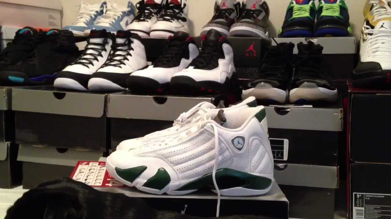 Day 14 - 23 Days of Jordans! Forrest Green XIV
