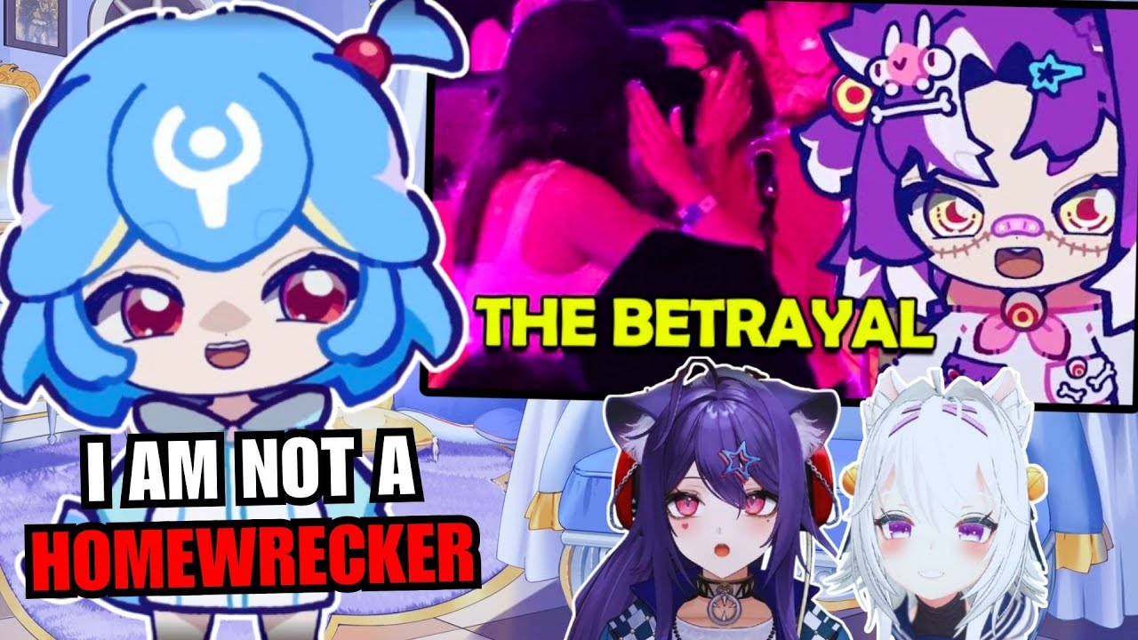 Bao Reacts To Michi Seeing Her Kiss Numi (ft. Filian & Numi)