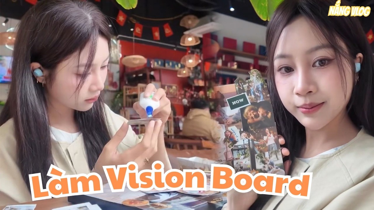 Làm Vision Board Cho Một Năm Mới Thật Bùng Nổ | Nắng Vlog