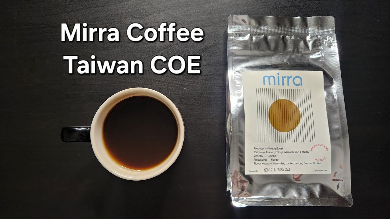 Mirra Coffee Review (Kingston, New York)- Honey Taiwan Huang Baosi
