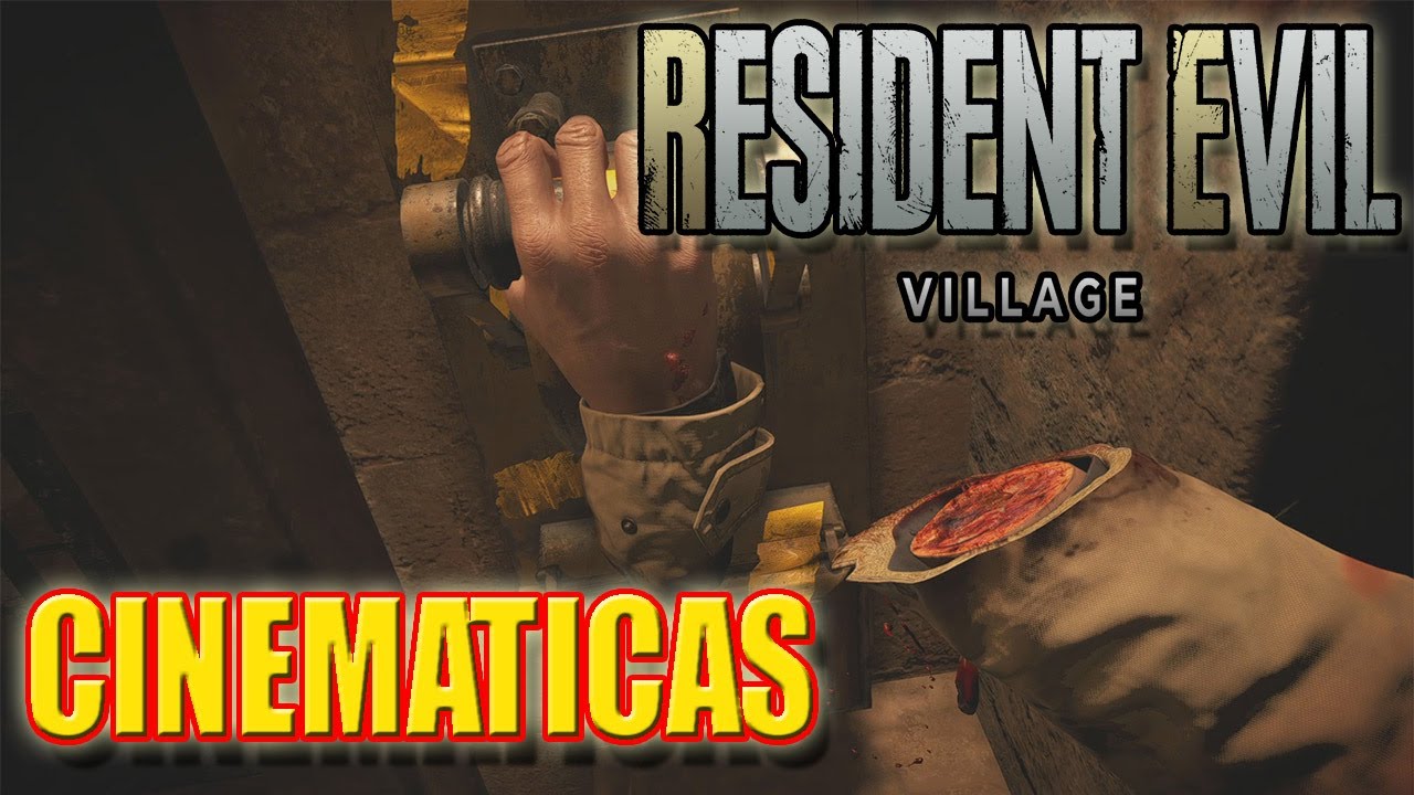 Lady Dimitrescu le corta la mano a Ethan Winters Cinematica en Resident Evil 8 Village