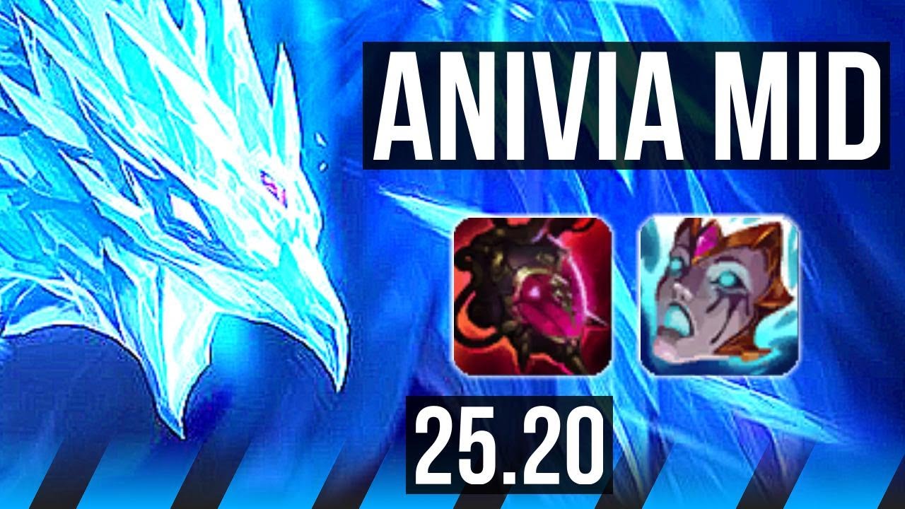 ANIVIA vs MEL (MID) | 700+ games, 10/3/6 | EUW Master | 25.20