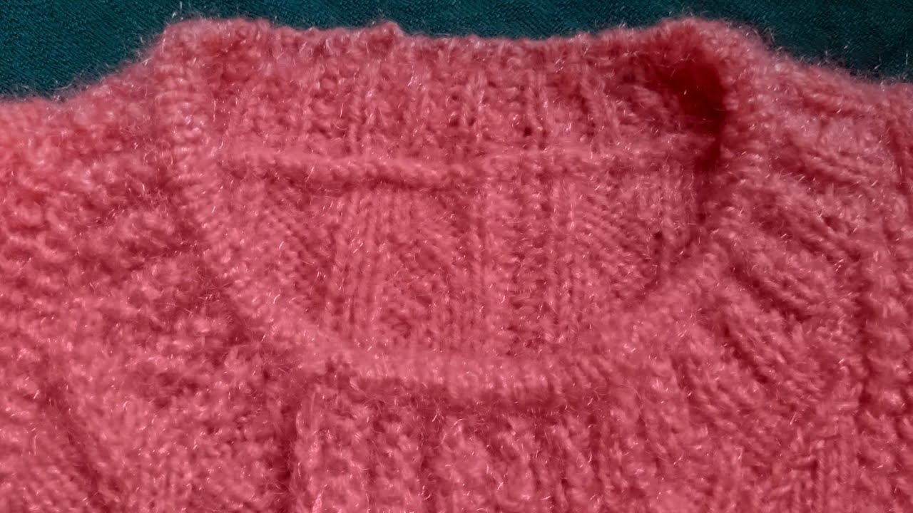  round neck colse  with needle// सुई से गोल गला कैसे बंद करें