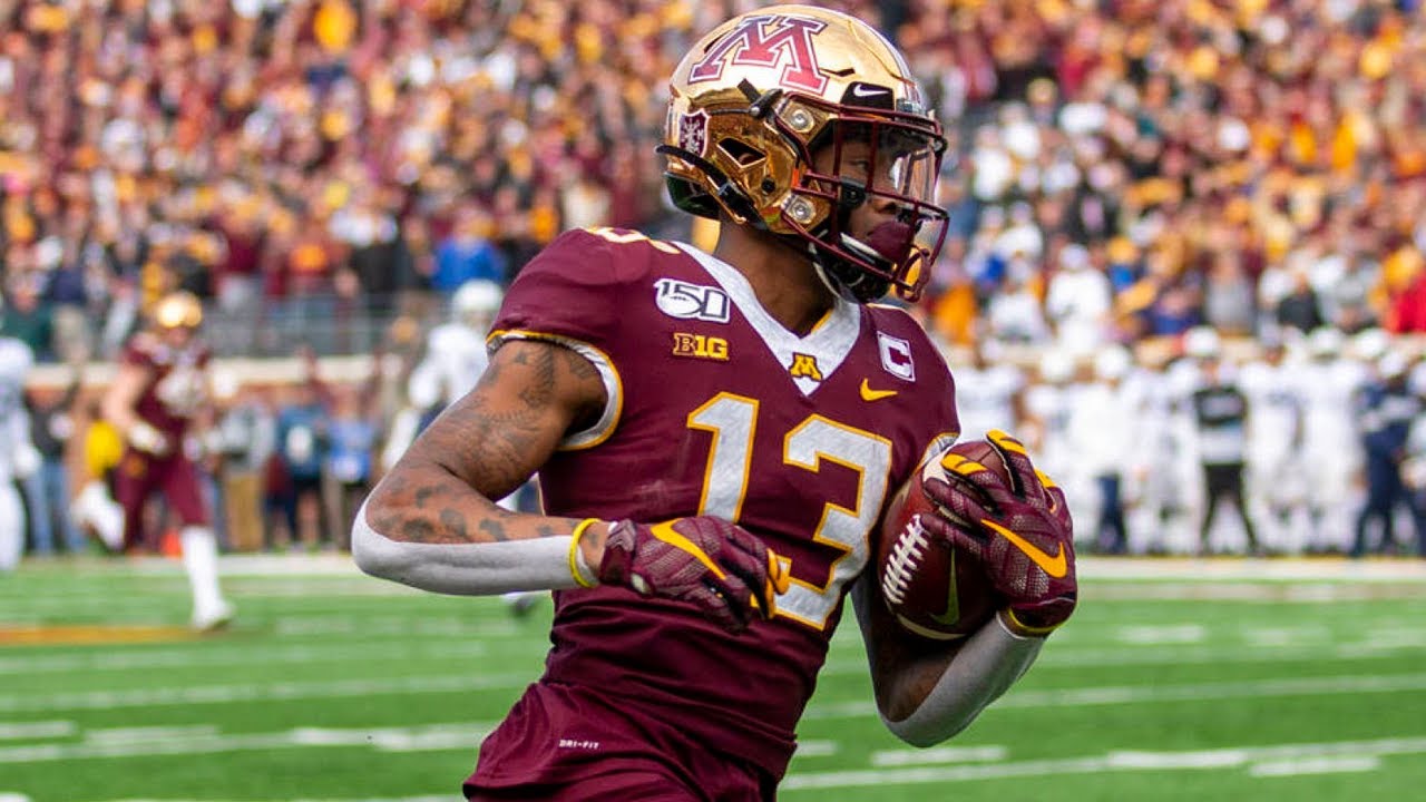 Rashod Bateman Highlights vs Penn State | NCAA