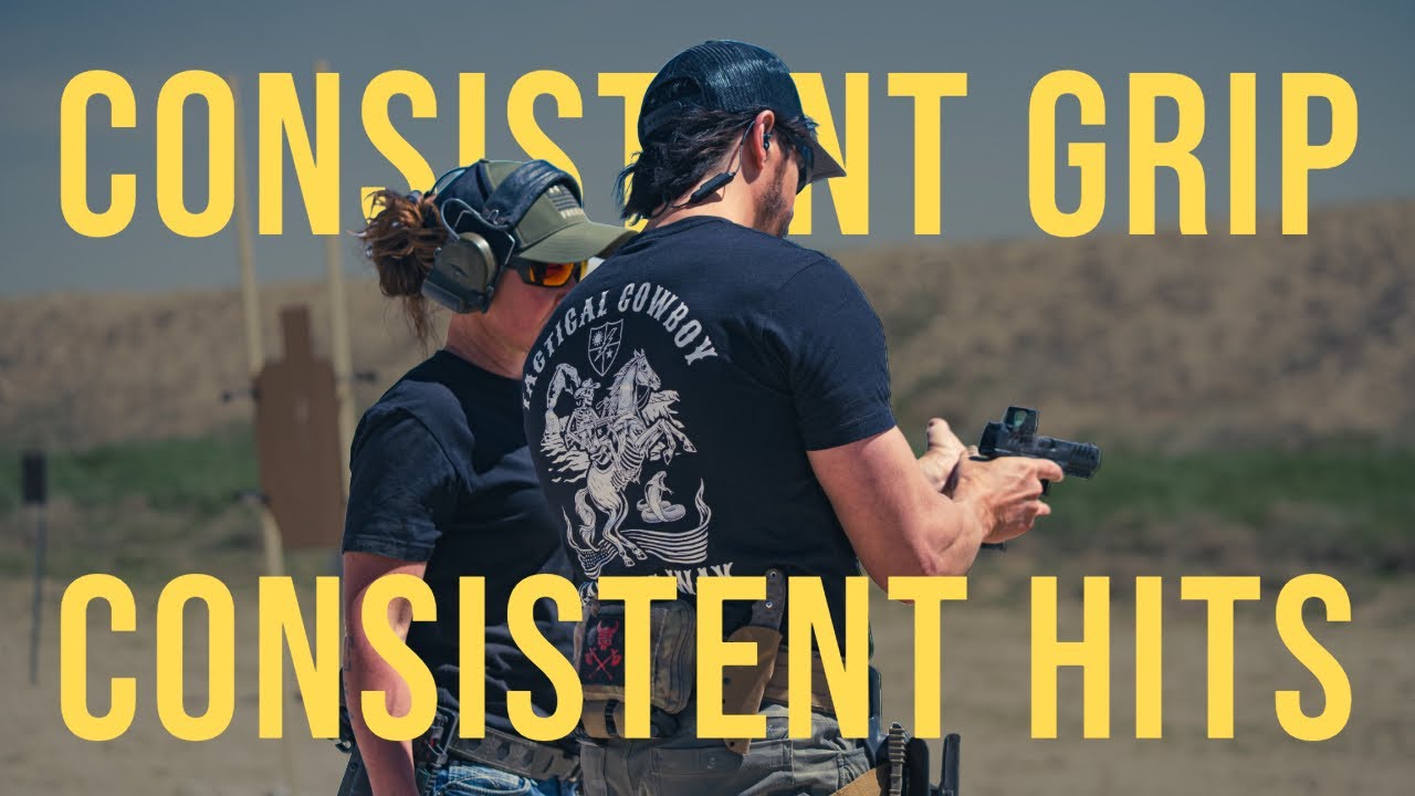 Teaching Grip & Control at Confirmation of Pistol Mechanics