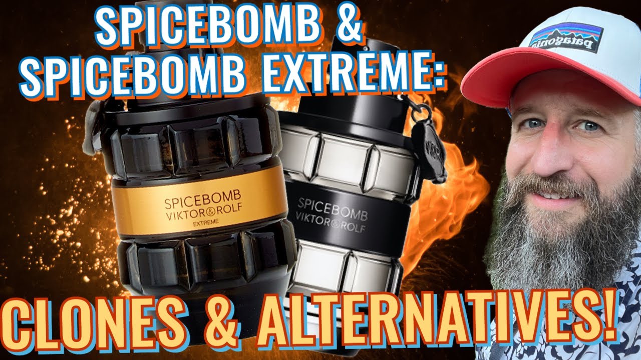 7 SPICEBOMB & SPICEBOMB EXTREME CLONES & ALTERNATIVE FRAGRANCES Cologne Inspired by Viktor & Rolf SB