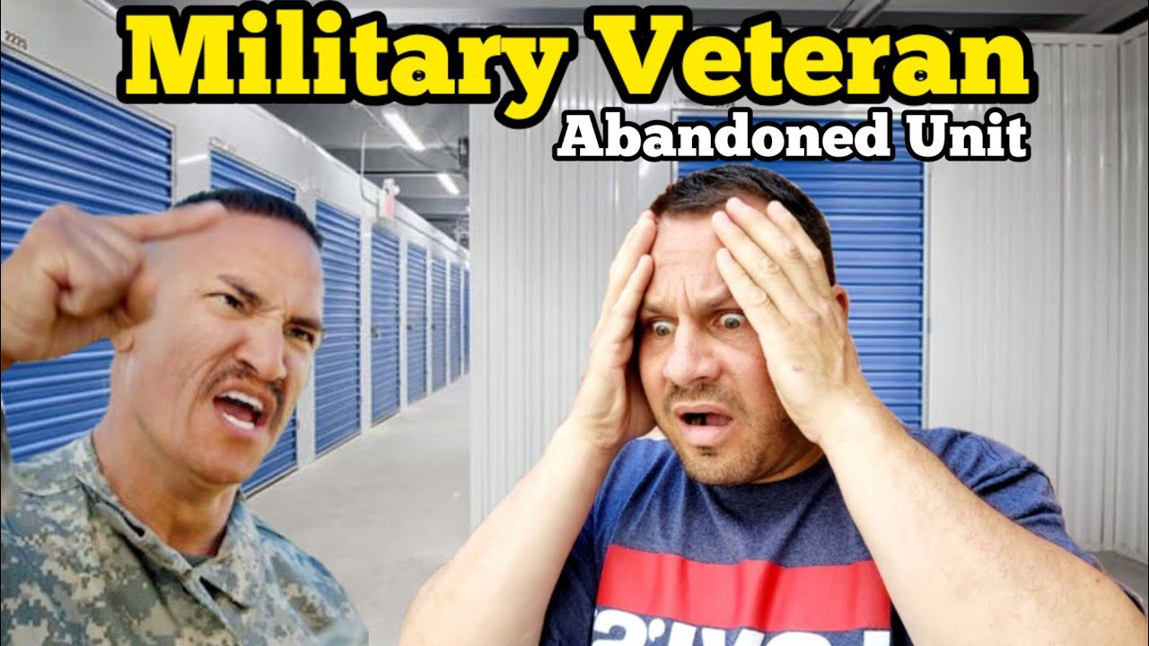 I Bought A MILITARY VETERANS Abandoned Storage Unit ... WHERE IS HE?