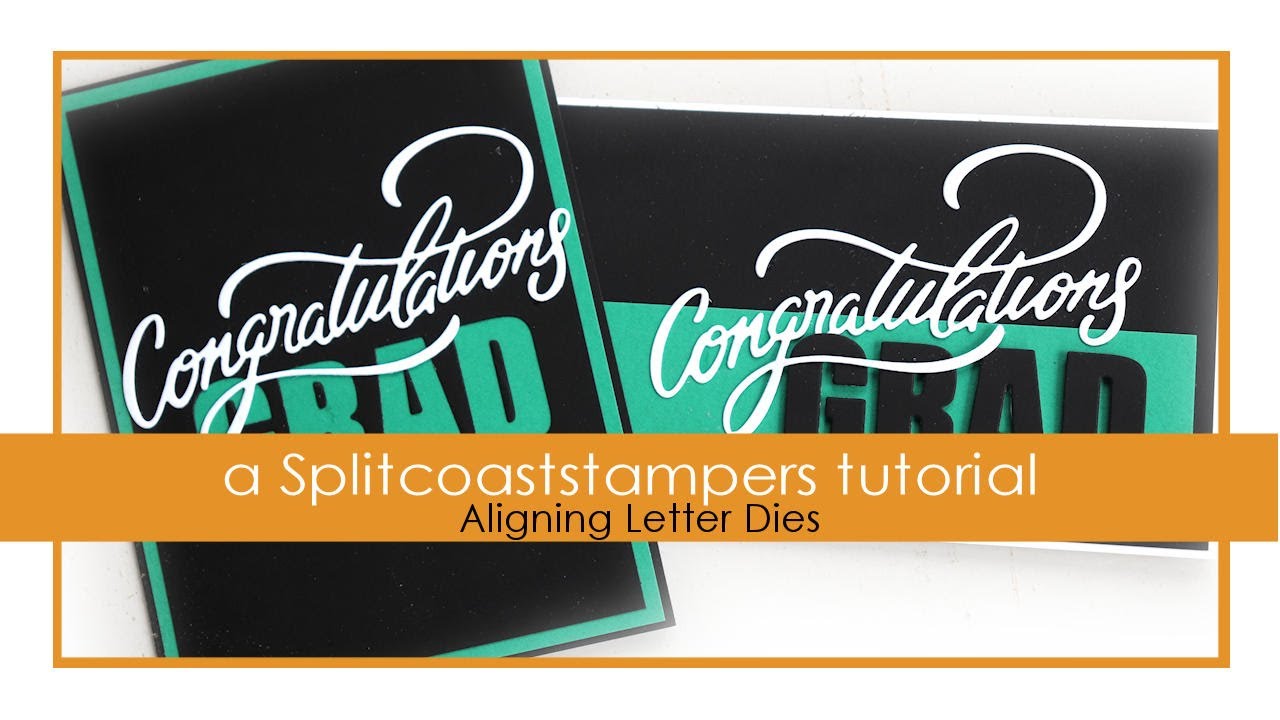 Aligning Letter Dies