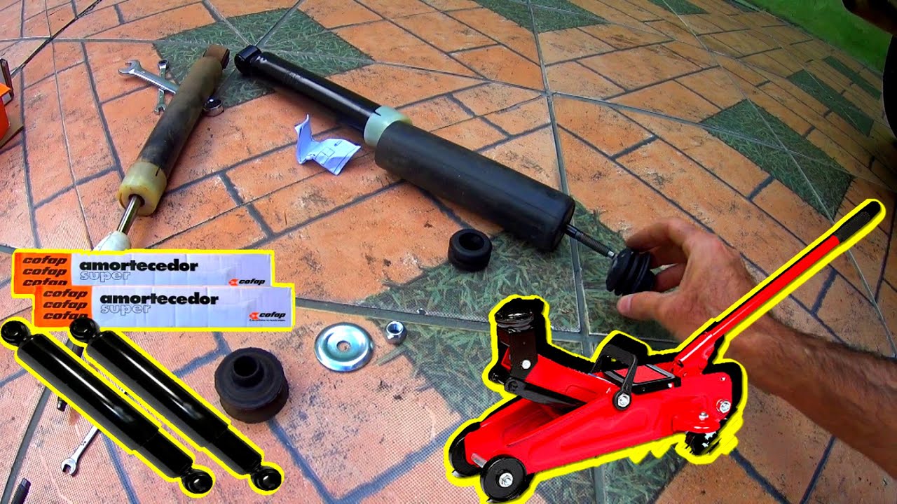COMO TROCAR AMORTECEDOR TRASEIRO RAPIDO SEM MACACO
