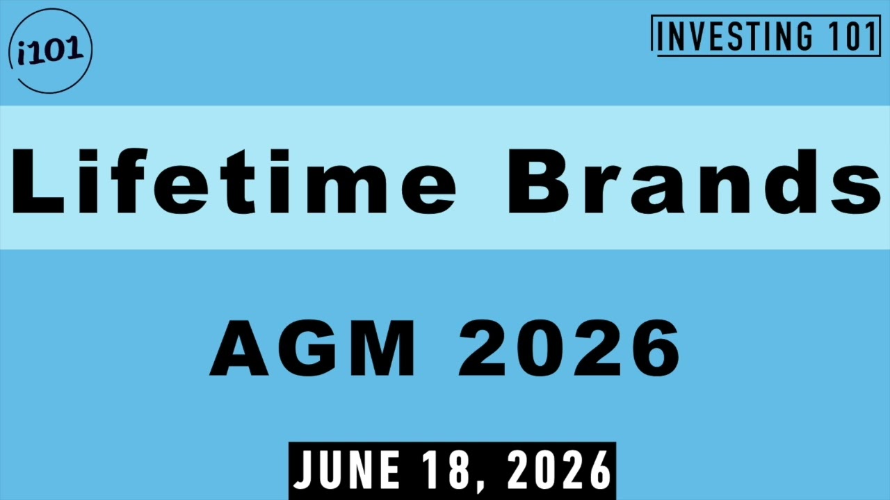 Lifetime Brands AGM 2026 | Board Reelected Following Cost Initiatives to Support Global Margins