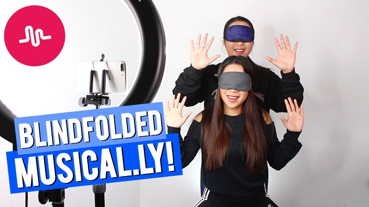 MAKING MUSICAL.LYS BLINDFOLDED! | Caleon Twins