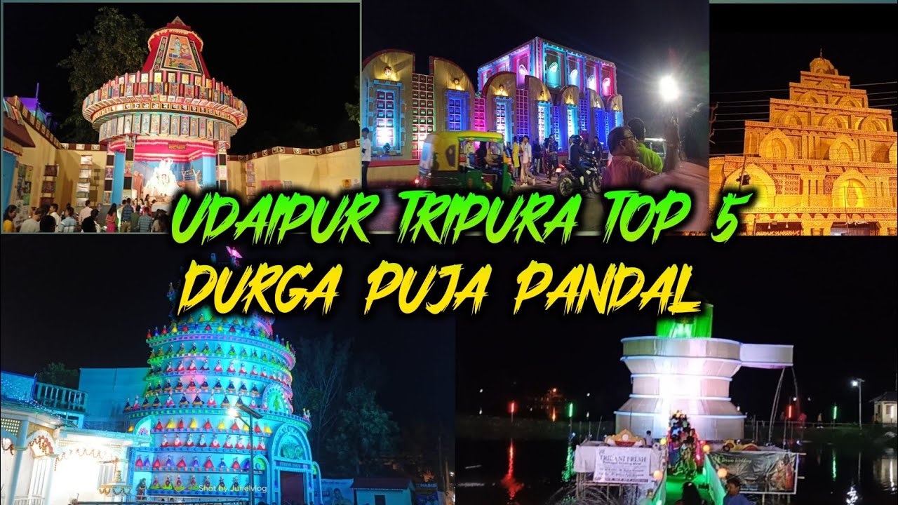TOP 5 DURGA PUJA PANDAL !