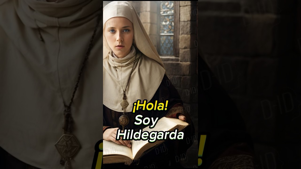 &ldquo;Santa Hildegarda de Bingen (Siglo XII dC) | Luz y legado en la Historia&rdquo; #mujeresenlahistoria #fe