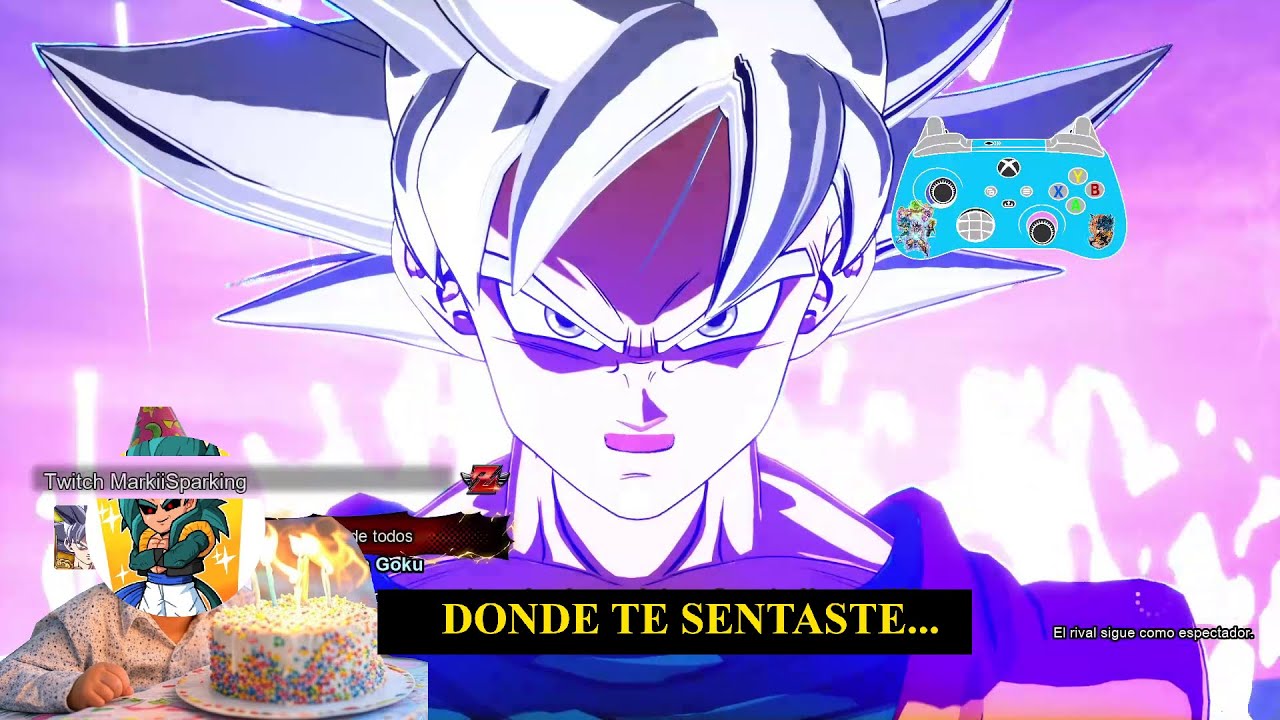 Markii me oblig&oacute; a sentarme enfrente de la tarta...&iexcl;Y ME GUST&Oacute;! 😭