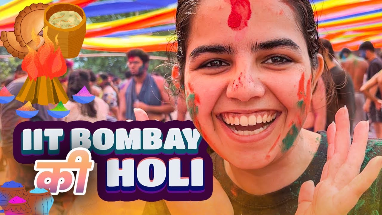 IIT Bombay ki Holi