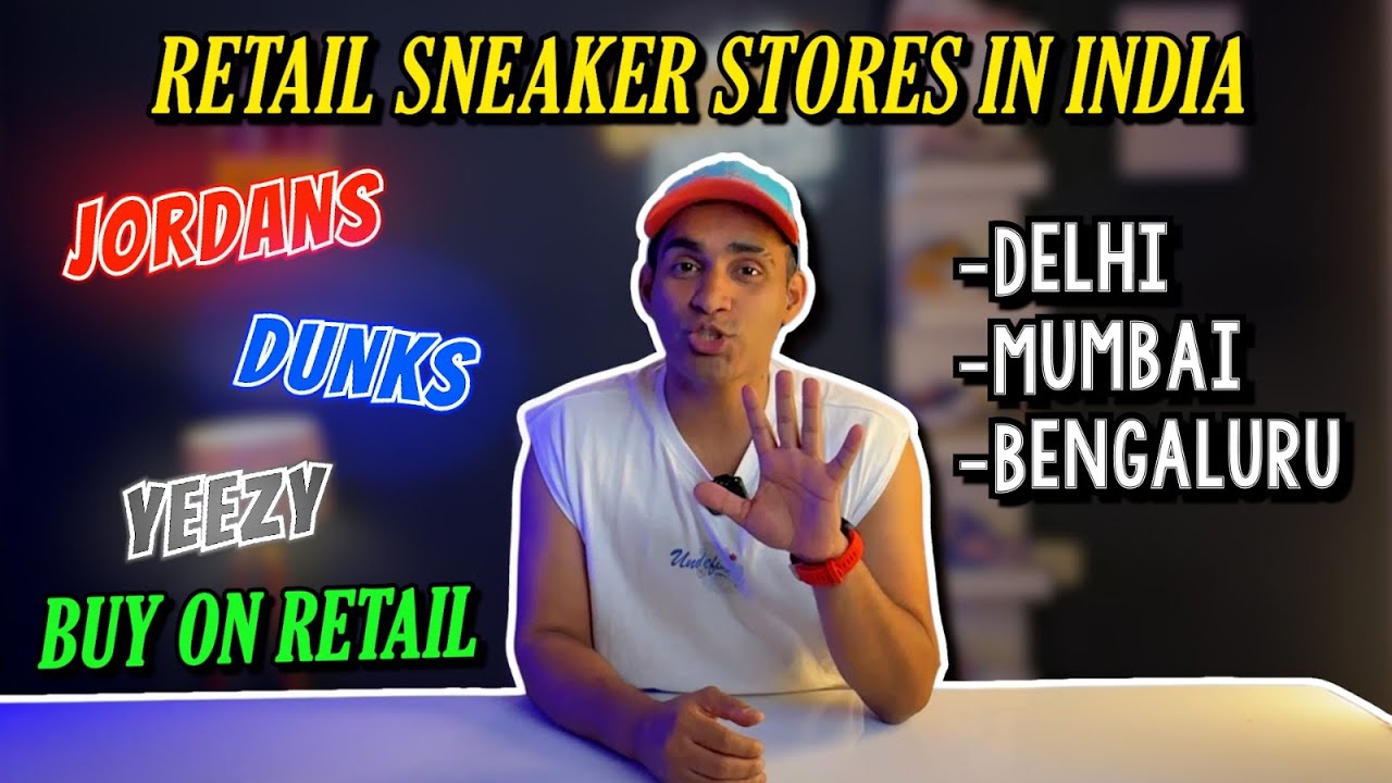 Nike Jordans / Dunks / Yeezys on Retail in India #sneakershoppingguide #sneakers #footlockerinindia