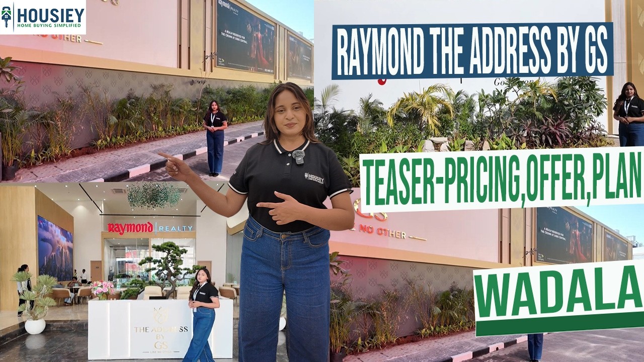 Raymond The Address By Gs Wadala | New Launch 2BHK & 3BHK Flats At Mumbai | Location & Review 2026