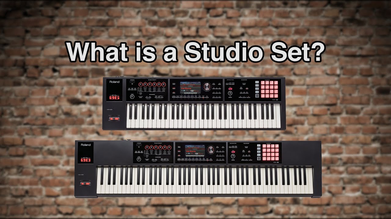 Roland FA-06/08 - What is a Studio Set