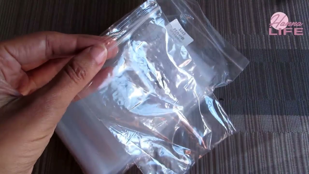100 Sachet en plastique transparent de rangement 10/15 Cm