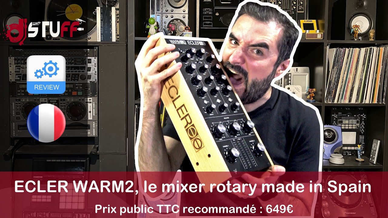 ECLER WARM2, le mixer rotary made in Spain 🇫🇷