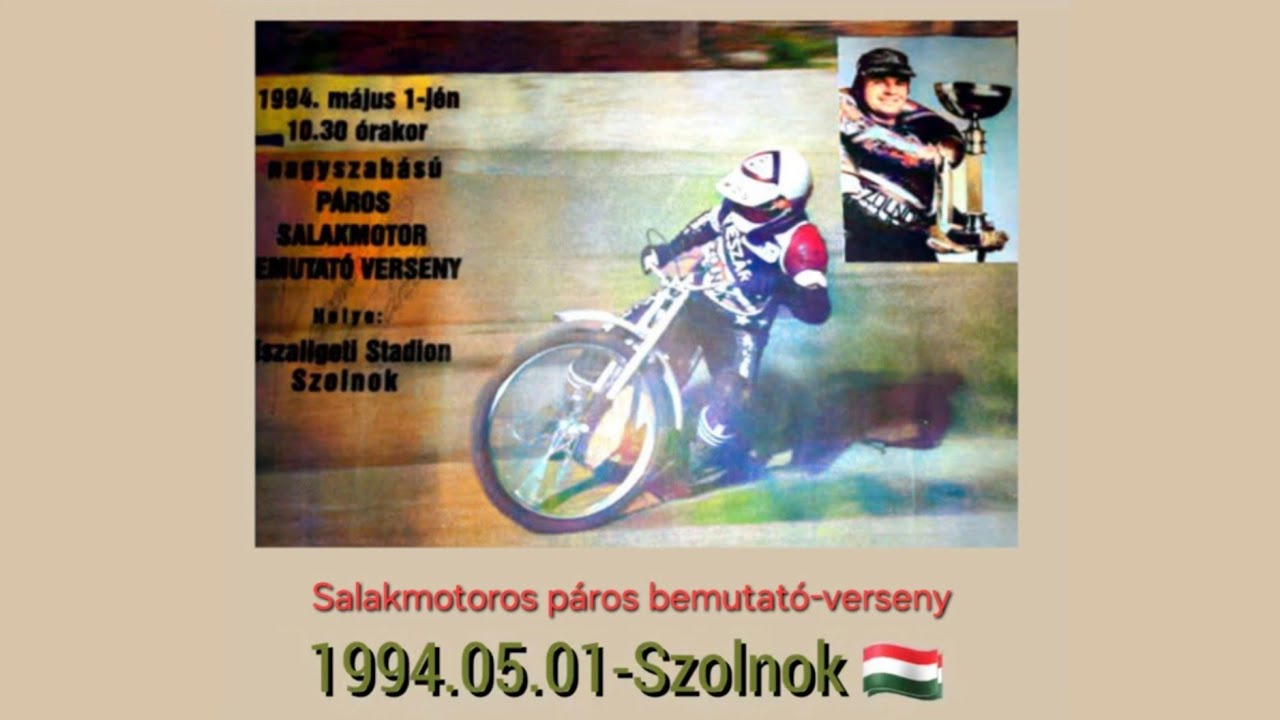 1994.05.01.-Speedway pair show-competition-Szolnok🇭🇺
