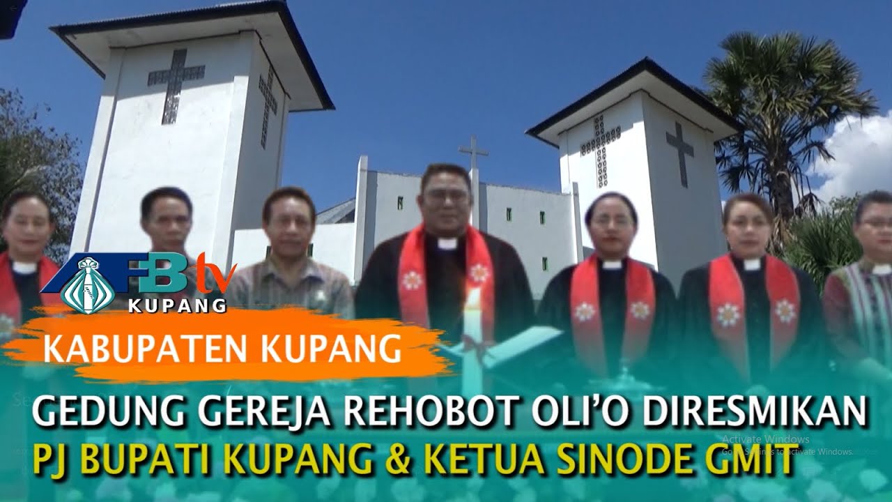 Perjuangan 32 Tahun, Gedung Gereja Rehobot Oli’o Akhirnya Diresmikan
