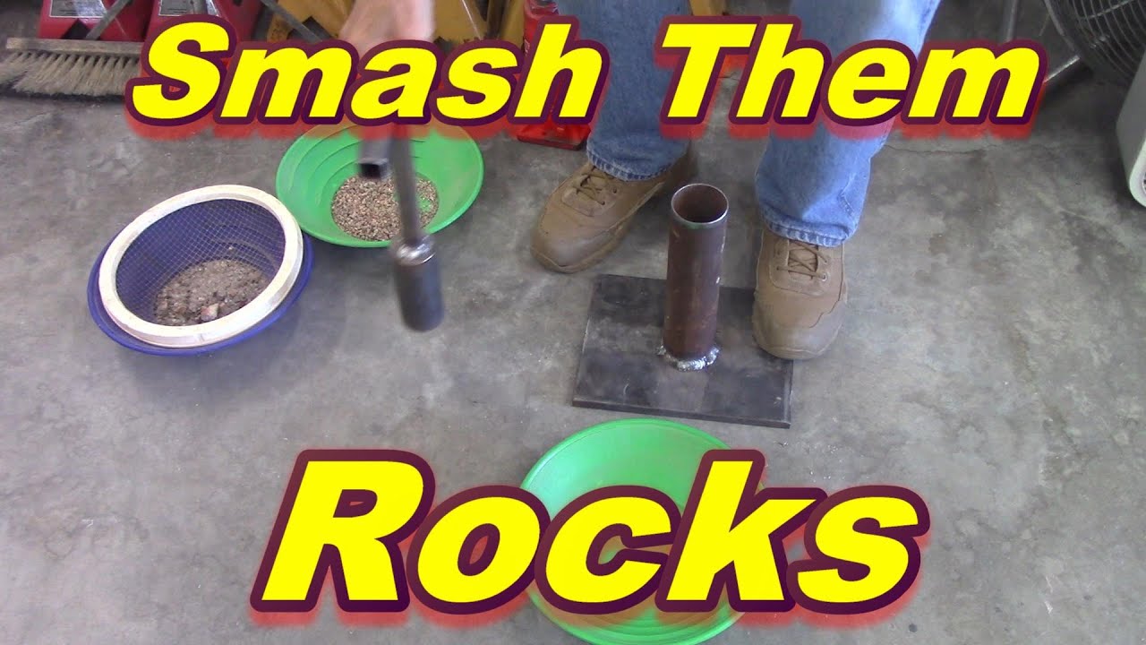 MORE MANUAL ROCK CRUSHING FOR GOLD