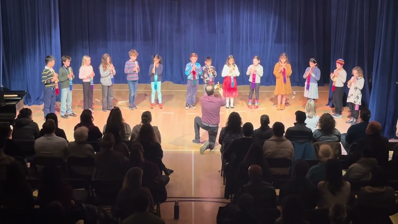 Music performance by the SF Waldorf Grade School 2025