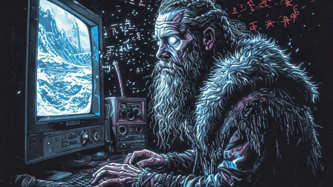The Last Viking at the Edge of Time (Synthwave Ambient Mix)