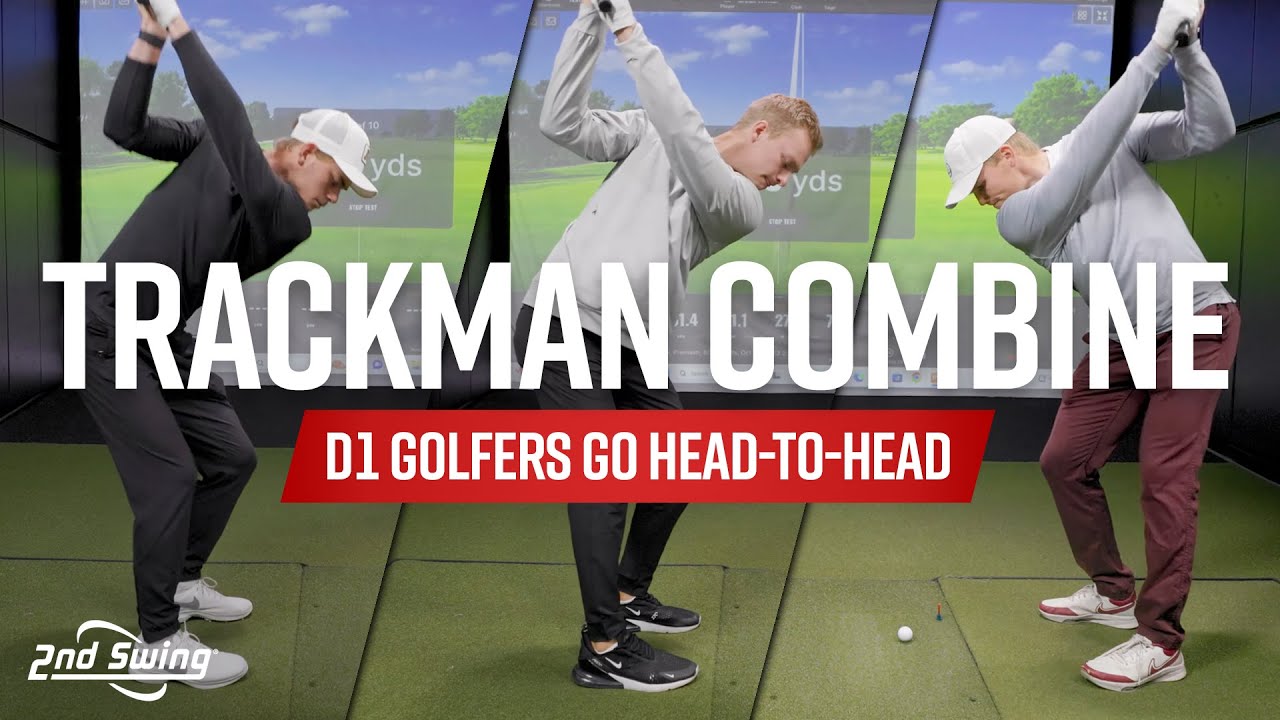 TRACKMAN COMBINE CHALLENGE | D1 GOLFERS HEAD-TO-HEAD