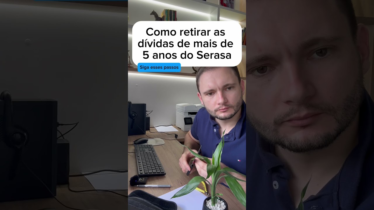 Como retirar d&iacute;vidas mais de 5 anos dos Serasa