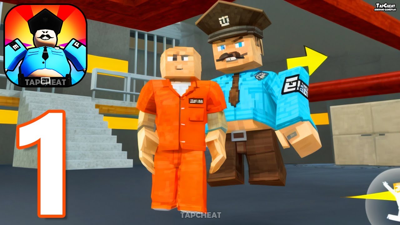 Obby Prison Escape from Barry - Gameplay Walkthrough Part 1 Barrys Prison Run Obby (Android, iOS)