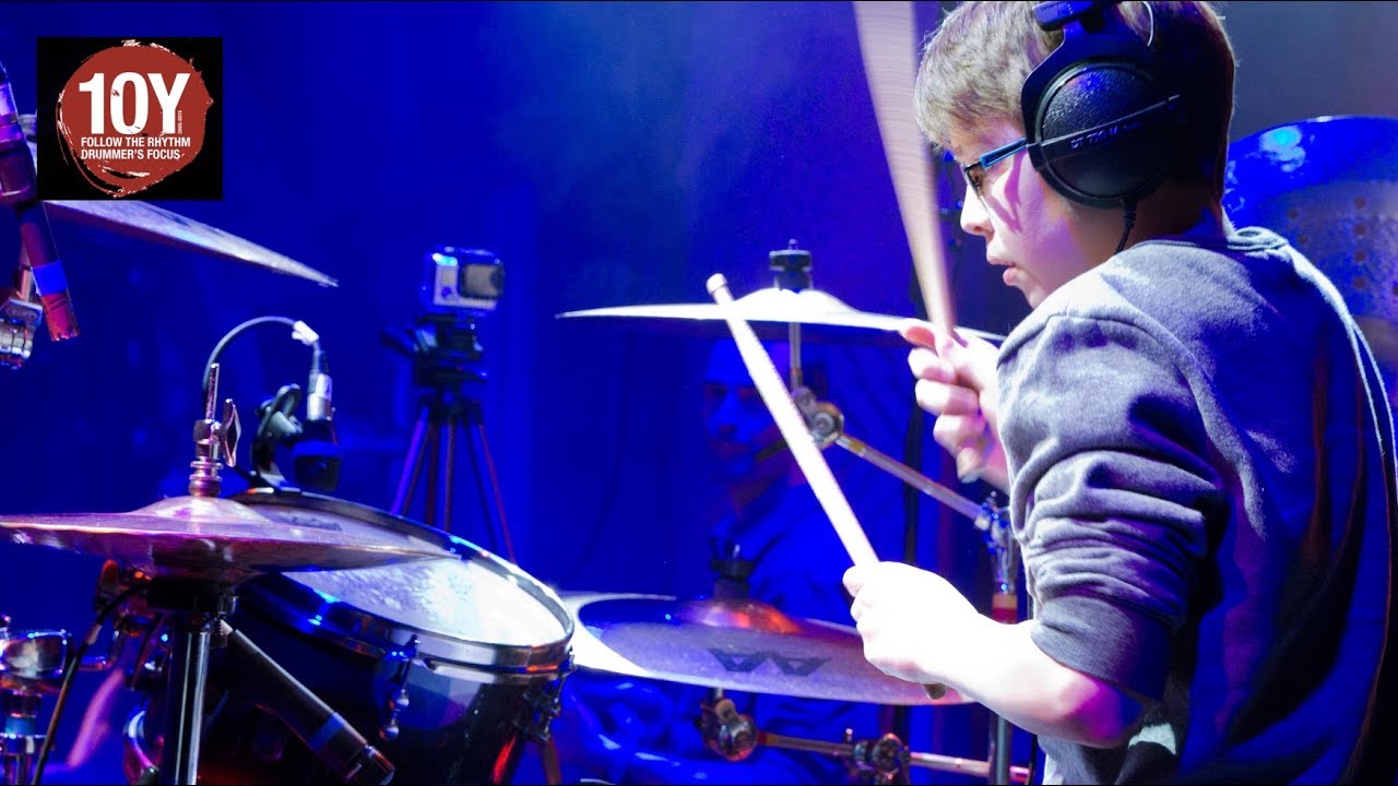 10Y drummer's focus Salzburg Elias Pappas 