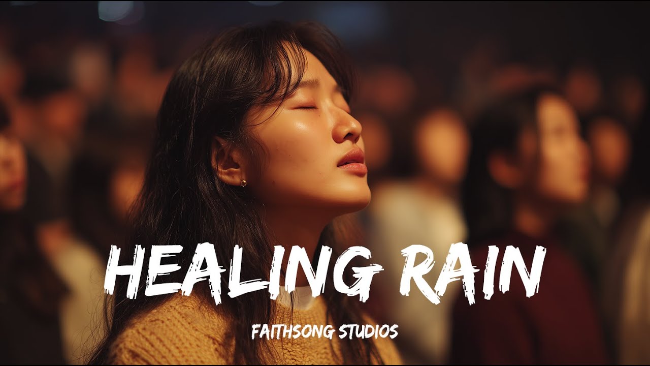 Healing Rain (Lyrics video) — Worship music for prayer