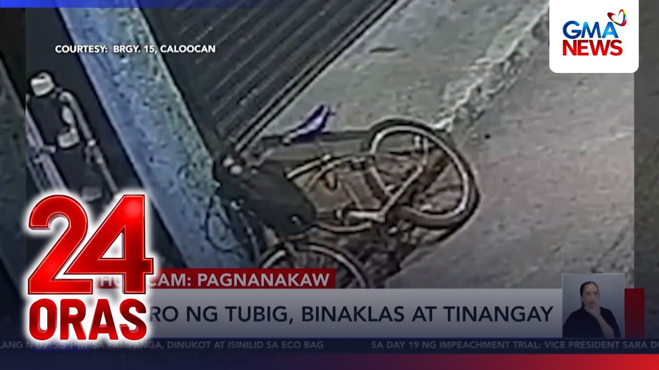 Metro ng tubig, binaklas at tinangay | 24 Oras
