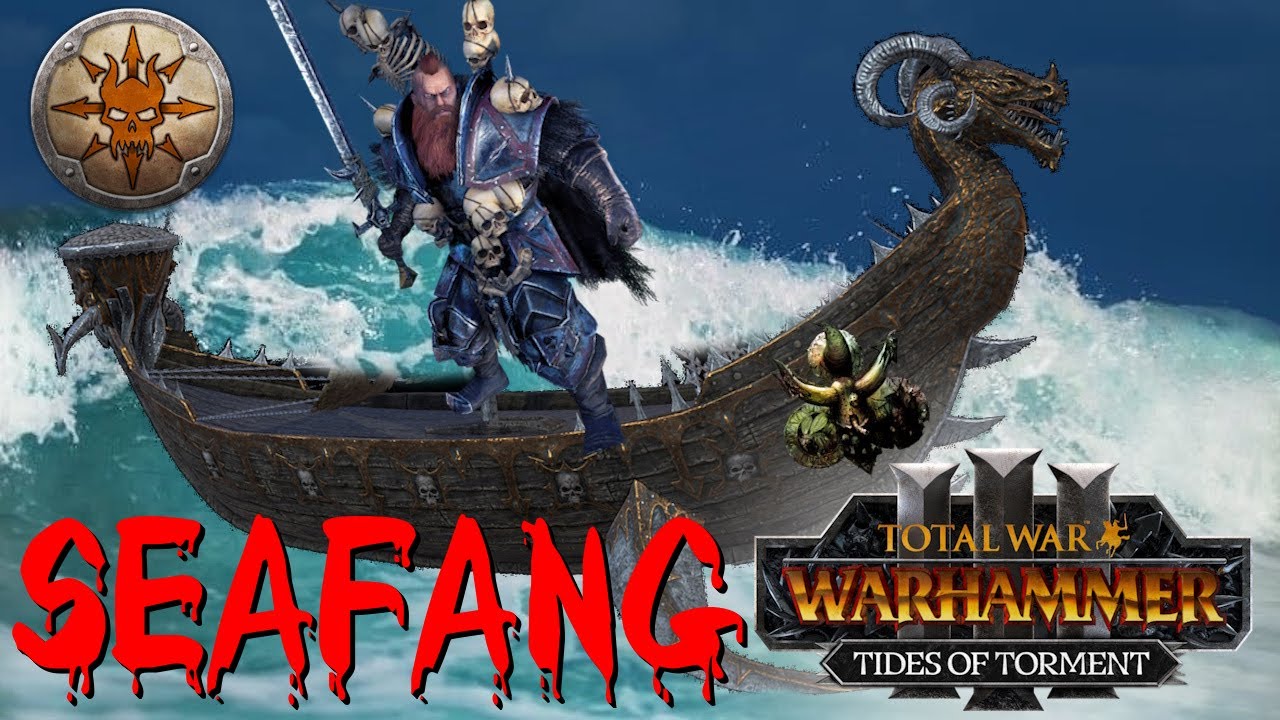 Wulfrik & Seafang Sail | New Norsca Campaign Part 1 - THE CROW CALLS
