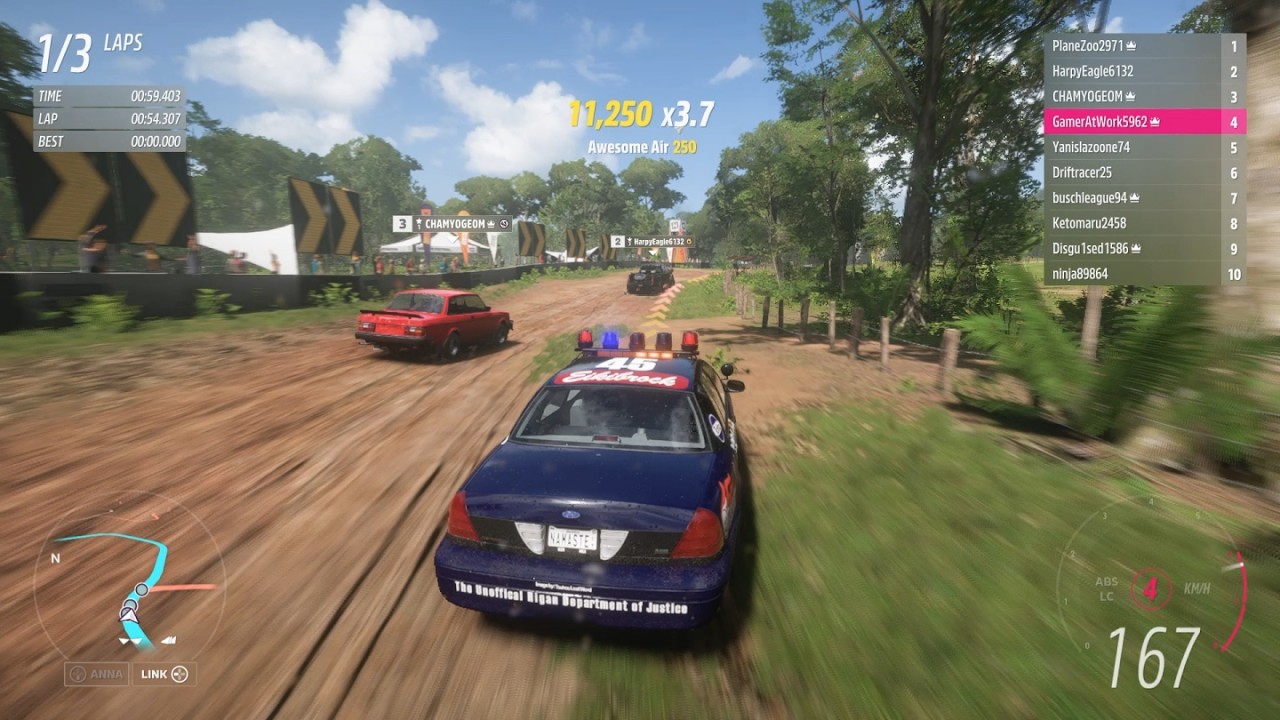 i am a disgrace to this Ford Crown Victoria (Forza Horizon 5 Online Racing)