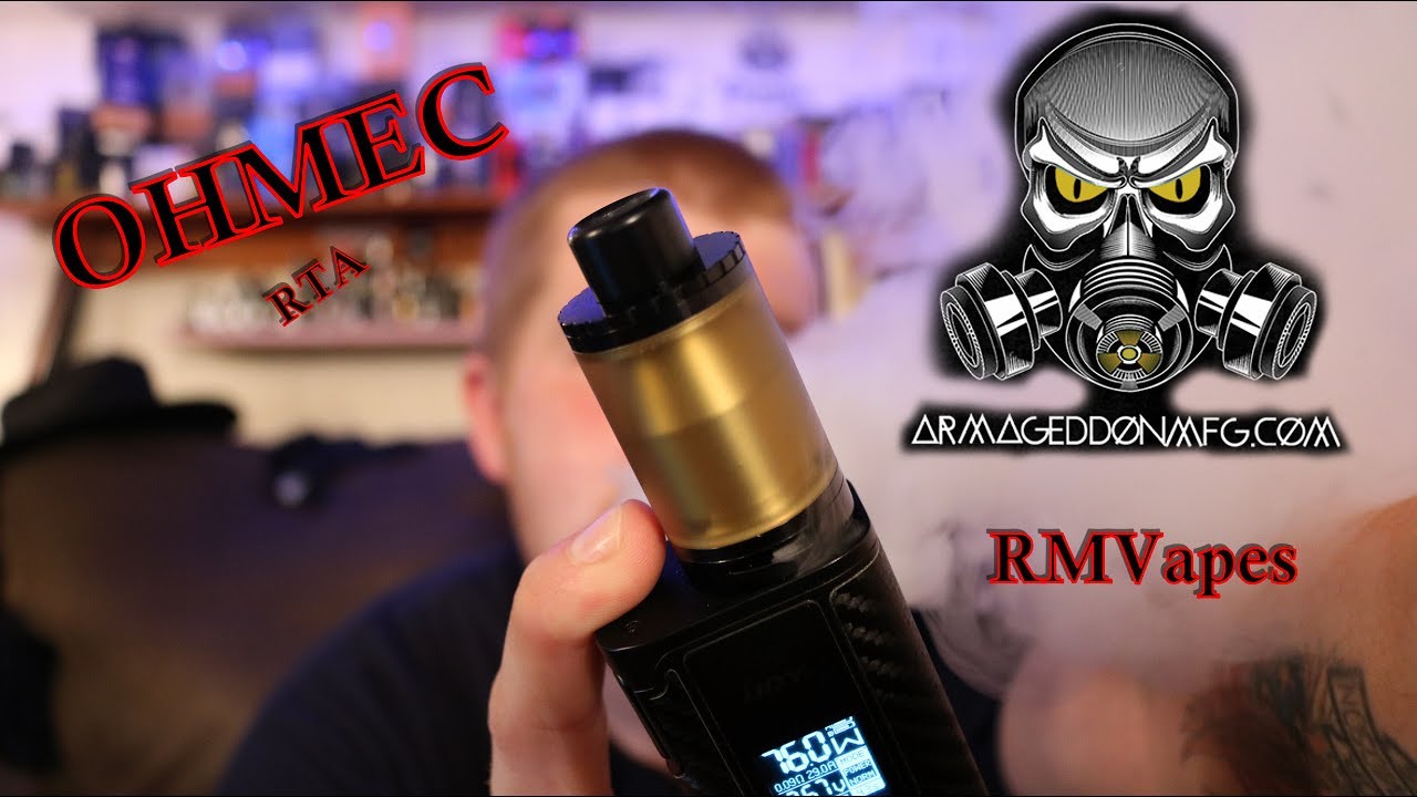 Ohmec RTA | Sherman Killer | U.S. Made by Armageddon MFG | Review and Build | RMVapes