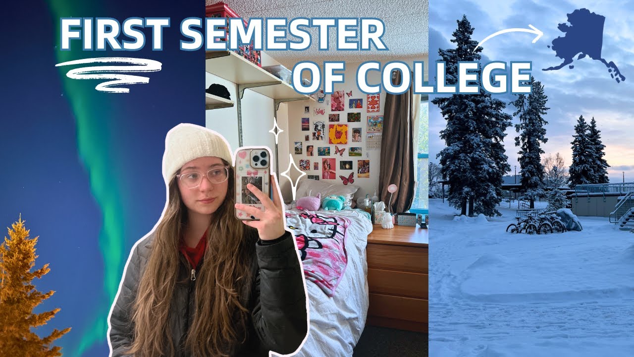 my first semester of college ❄️ University of Alaska