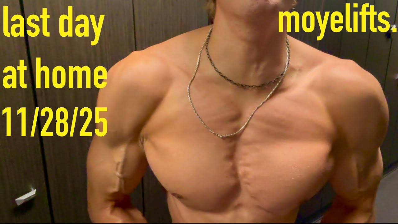 last day at home,  one of my best lifts - 11/28/25