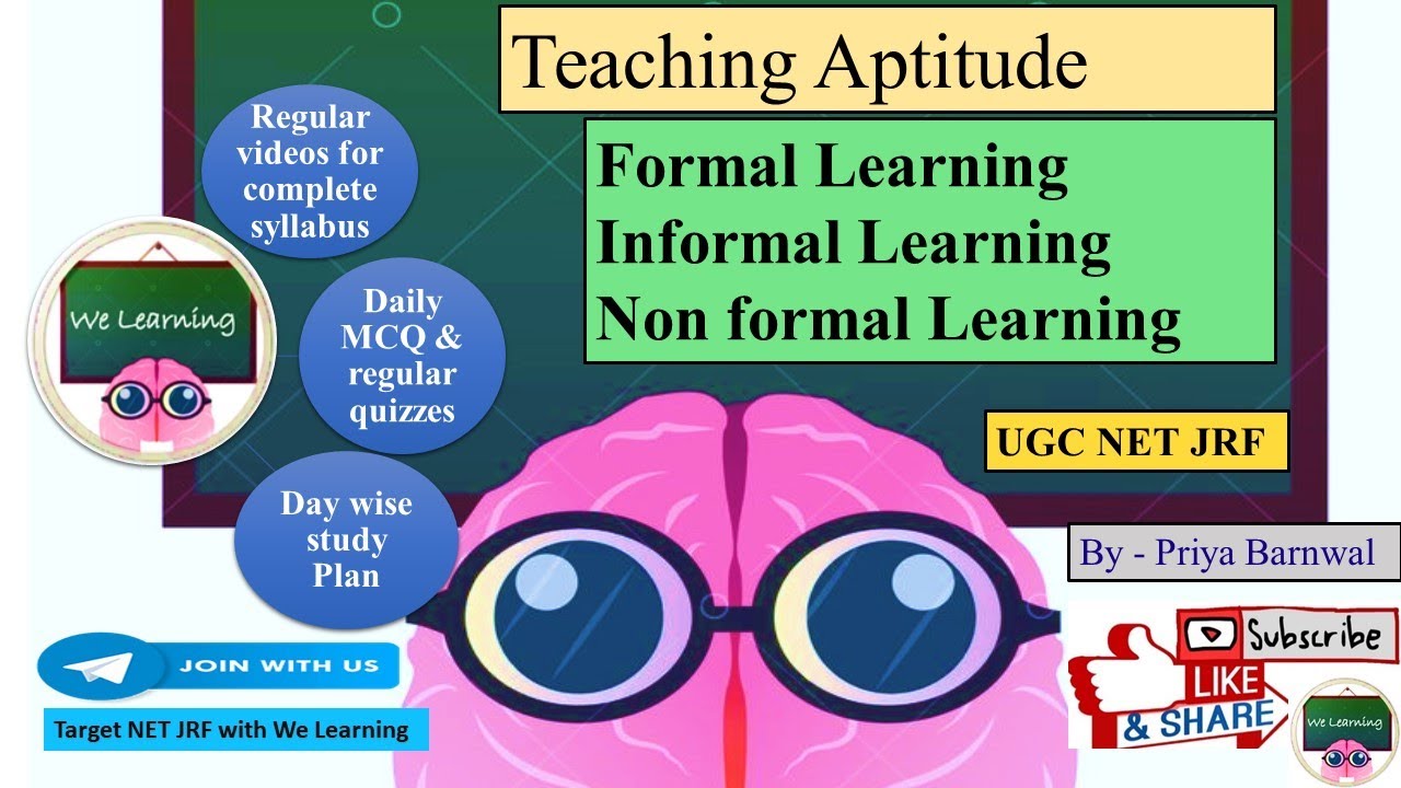 #part10  #welearning  FORMAL LEARNING | INFORMAL LEARNING | NON FORMAL LEARNING