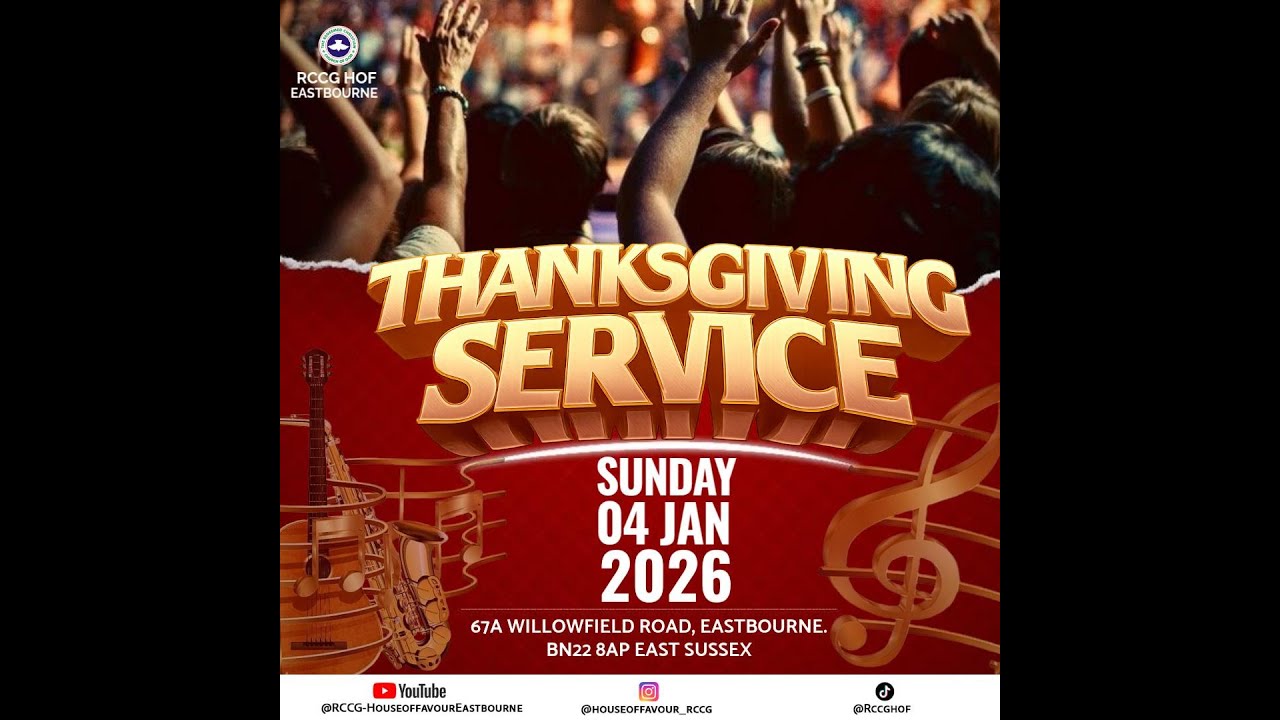 THANKSGIVING SUNDAY SERVICE