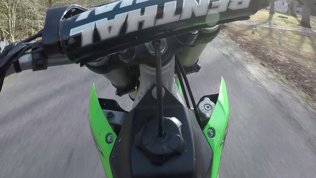 My New 2017 KX450F