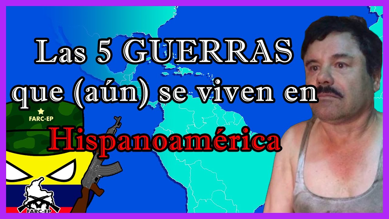 5 Conflictos ACTIVOS en AMÉRICA al 2023⚔️🌎 - El Mapa de Sebas