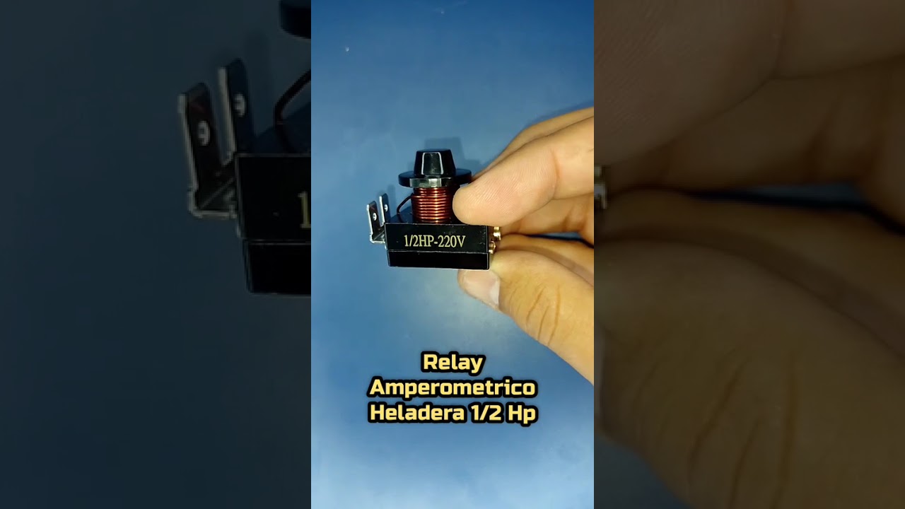Relay Amperometrico Heladera 1/2 Hp