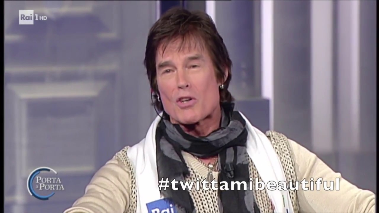 Ronn Moss ospite a Porta a Porta