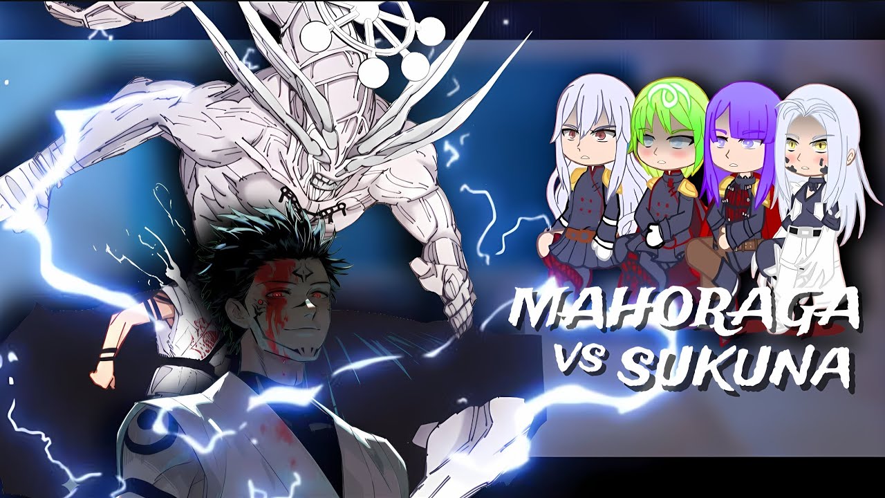 Chained Soldier Reacts to Yuuki Wakura as Mahoraga vs sukuna and dabura || Gacha React
