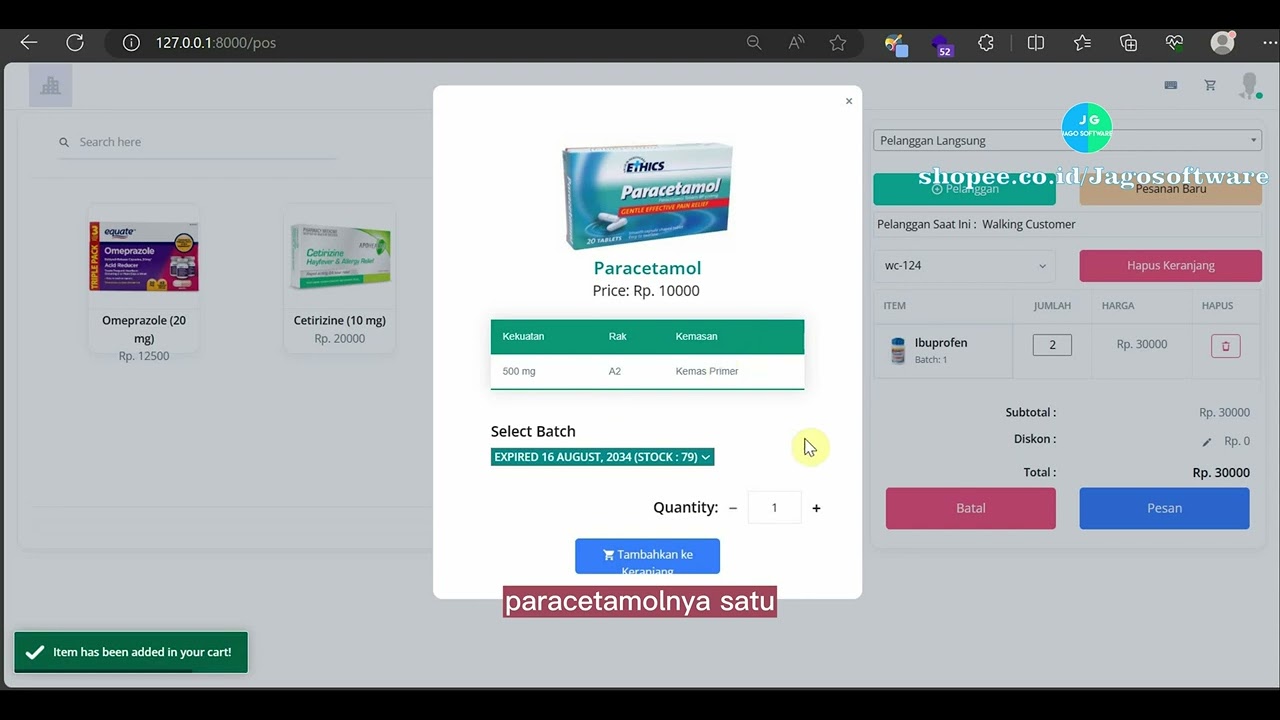 Jago Apotek - Source code aplikasi apotek menggunakan PHP, MySQL, dan Framework Laravel