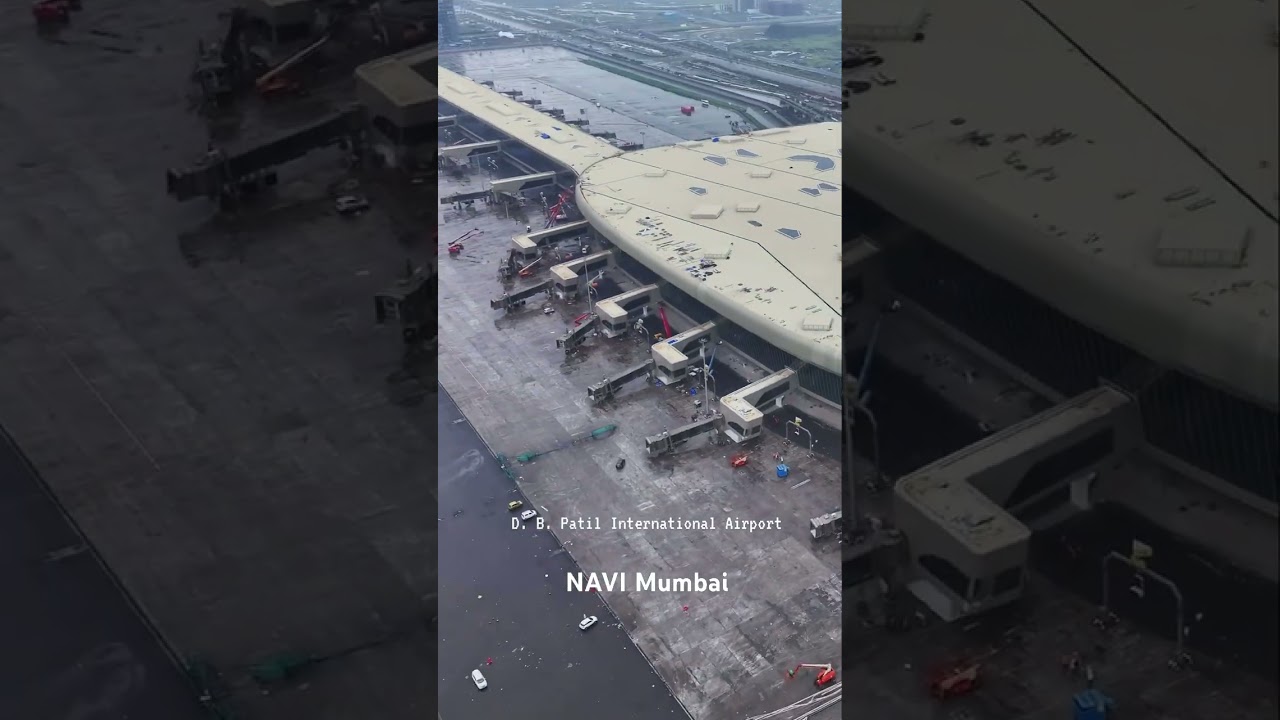 This airport is opening on 30 September ! ✈️😱 NAVI Mumbai airpot 