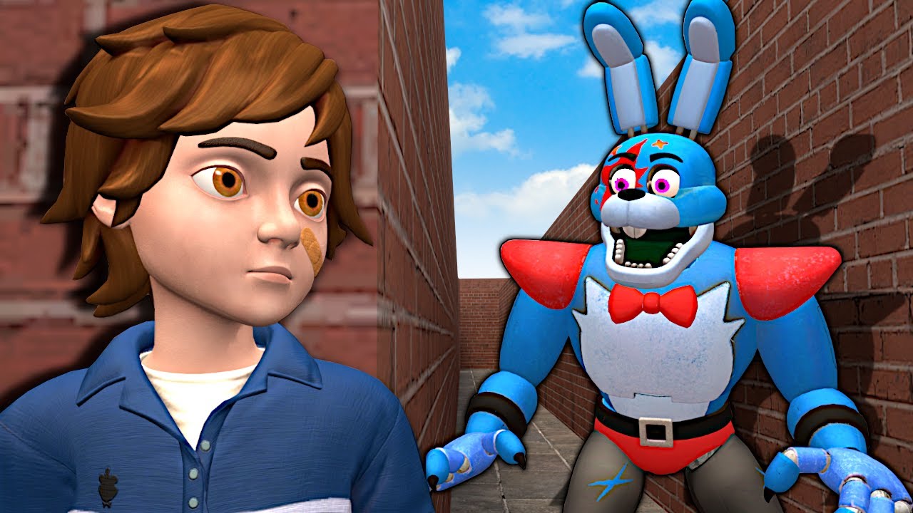 I found GLAMROCK BONNIE in a FNAF Maze! (Garry's Mod)